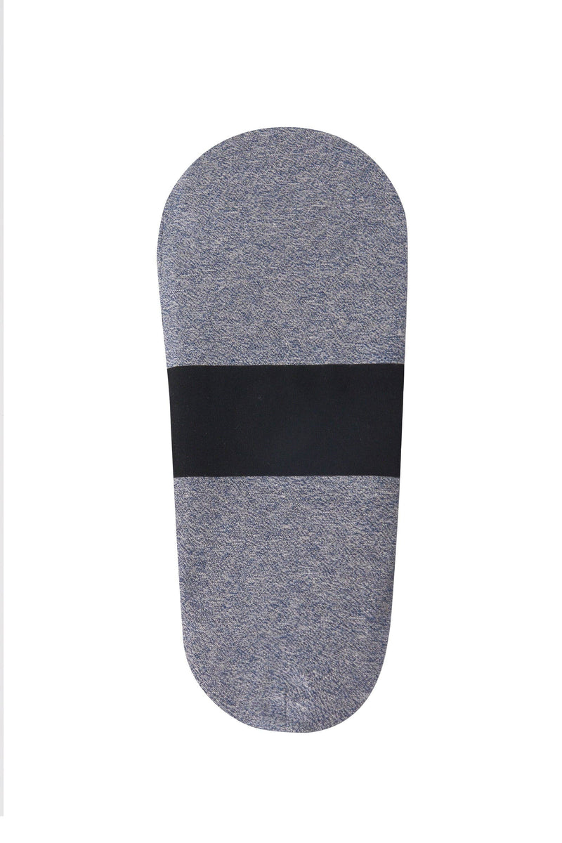 CLOUD Active No Show Socks: M / Blue Cloud