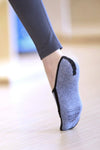 CLOUD Active No Show Socks: M / Blue Cloud