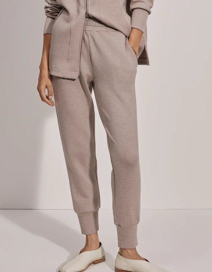 VARLEY The Slim Cuff Pant 27.5 - Taupe Marl