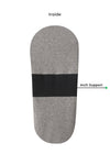 CLOUD Active No Show Socks: M / Blue Cloud