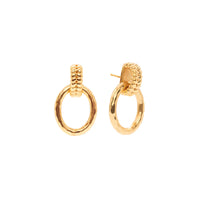CDW Cleopatra Regal Link Earrings ­ Gold