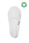 CLOUD Premium Organic Terry No Show Socks: L / Organic Black Cloud