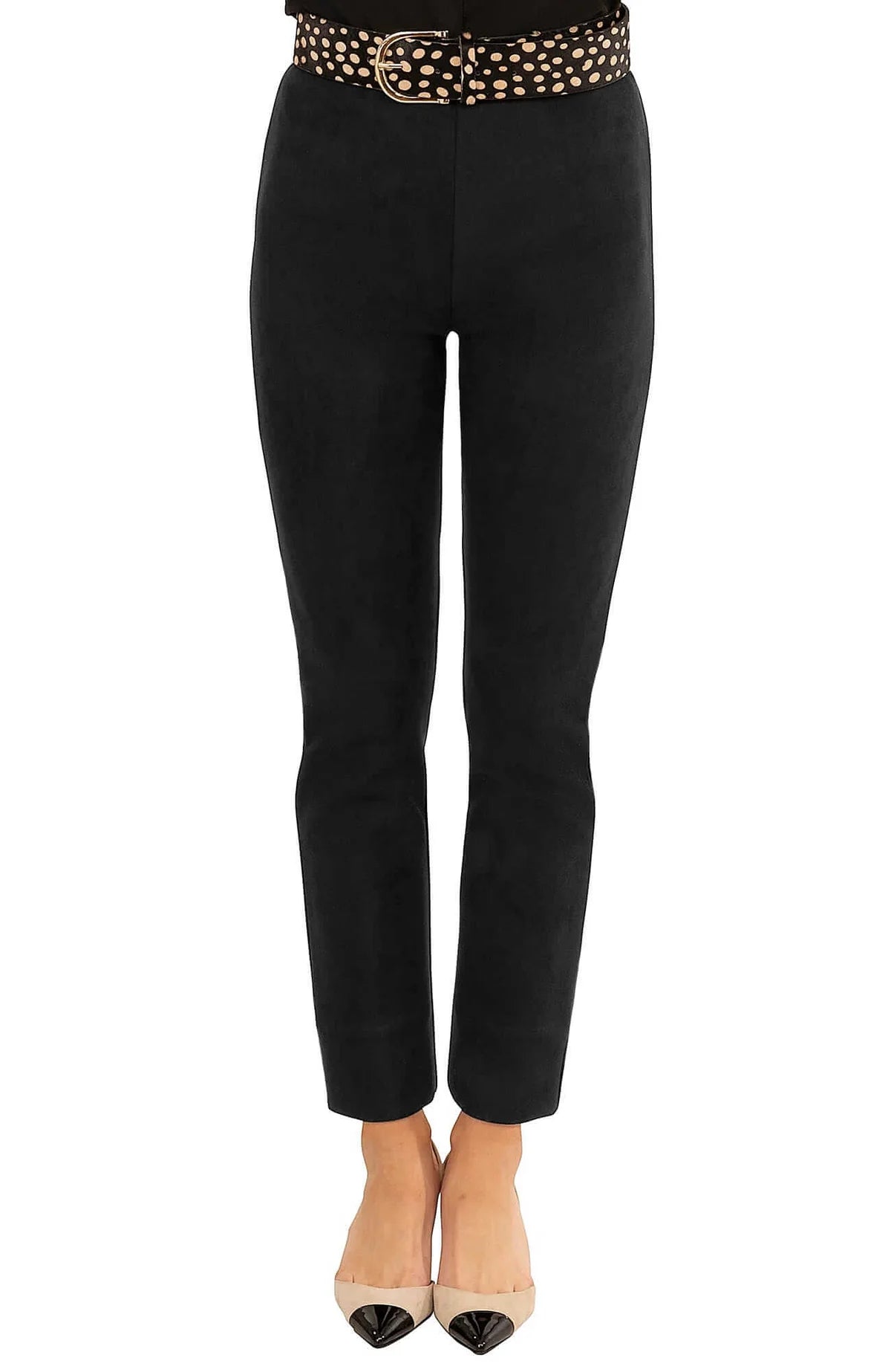 GRETCHEN SCOTT Ultra Suede Pants in Black