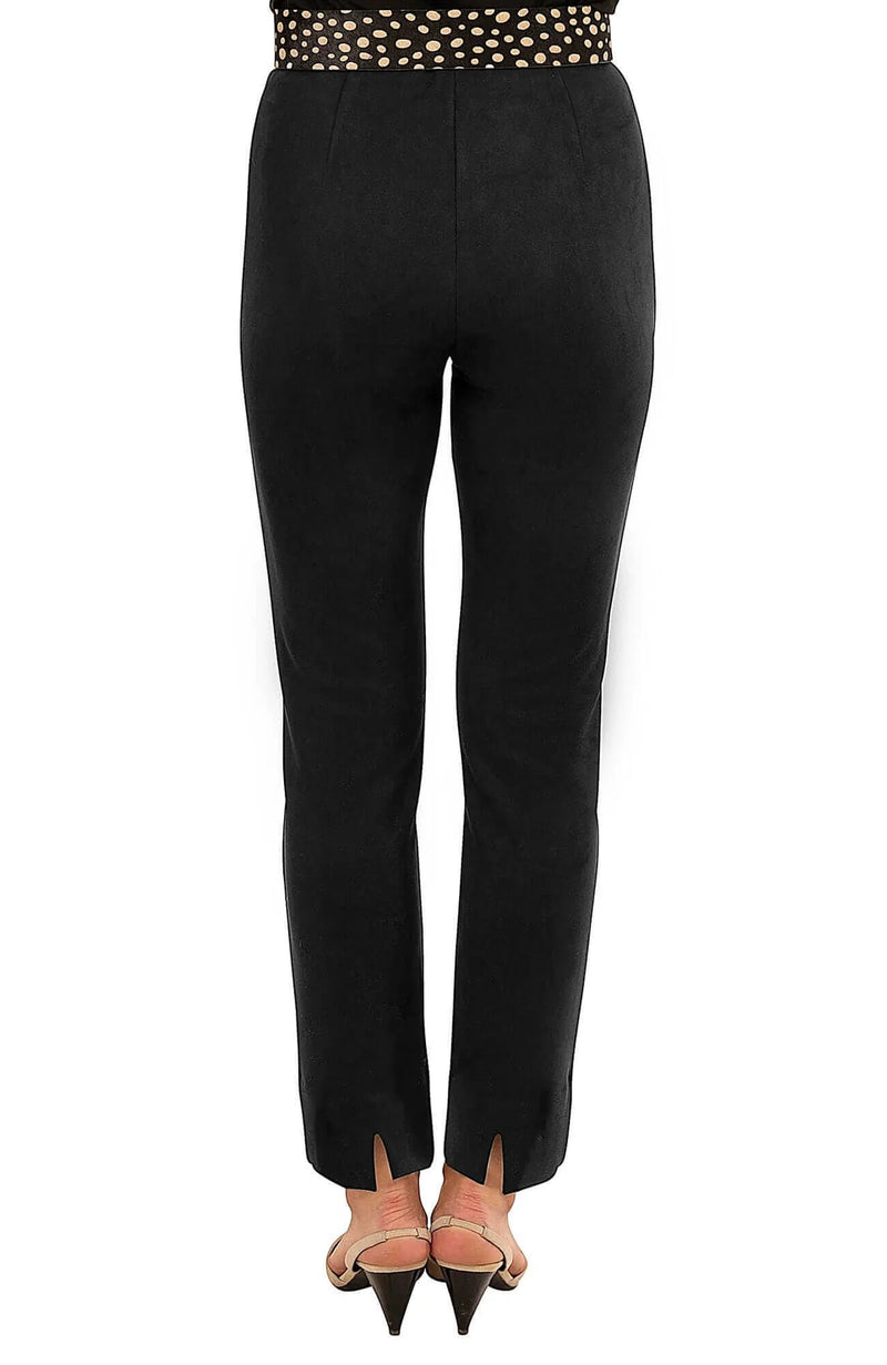 GRETCHEN SCOTT Ultra Suede Pants in Black