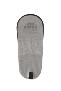 CLOUD Active No Show Socks: M / Gray Cloud
