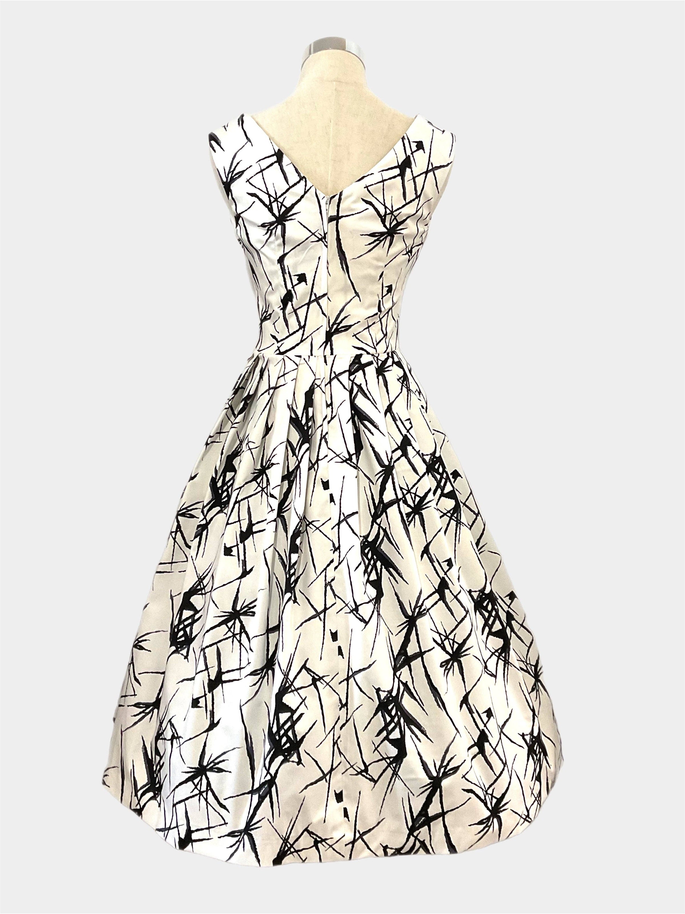 Vivian Bamboo 1950s Vintage Dress: 18 Retrospec'd Clothing