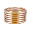 All Weather Bangle Champagne L Bracelet BudhaGirl LLC
