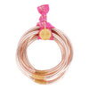 All Weather Bangle Champagne L Bracelet BudhaGirl LLC