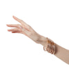All Weather Bangle Champagne L Bracelet BudhaGirl LLC