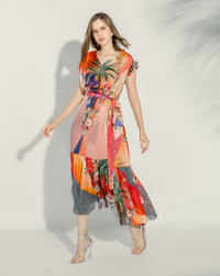 FSP Tropical Mirage Dress Falguni Shane Peacock