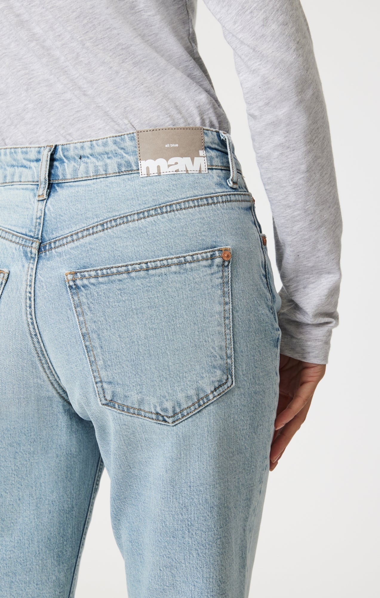 MAVI Savannah Mid in Bleached Blue MAVI