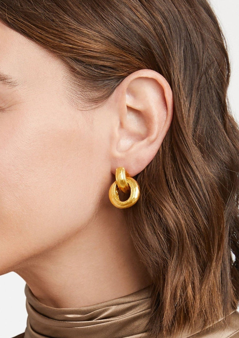 Cannes Doorknocker Earring Earrings Julie Vos