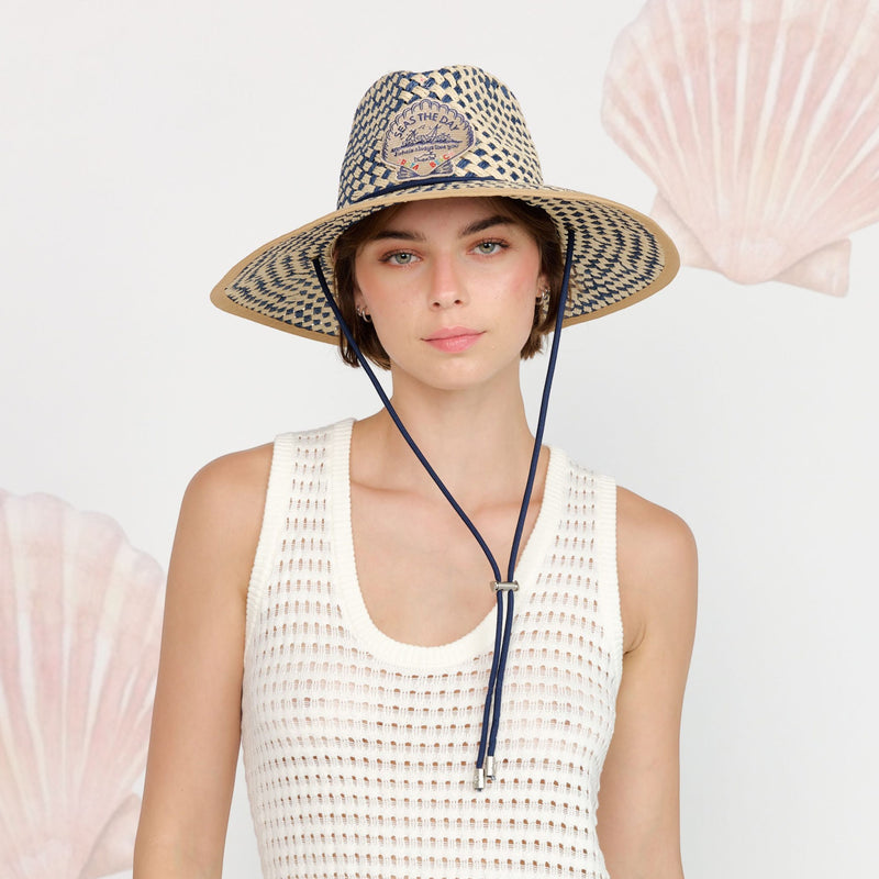 Lifeguard Seas the Day Hat in Navy Hat Freya