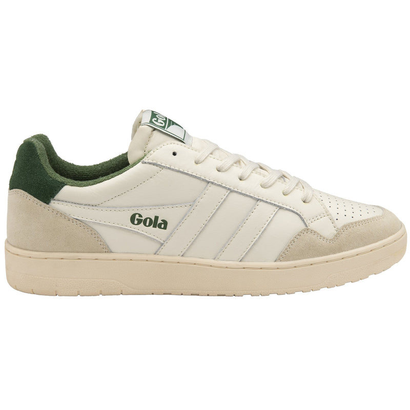 Gola Eagle '86 Sneaker in White/Evergreen