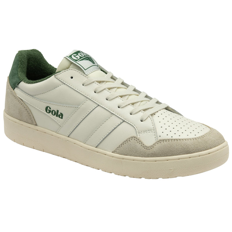 Gola Eagle '86 Sneaker in White/Evergreen