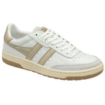 Gola Falcon Mirror Sneakers in Gold/White