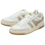 Gola Falcon Mirror Sneakers in Gold/White