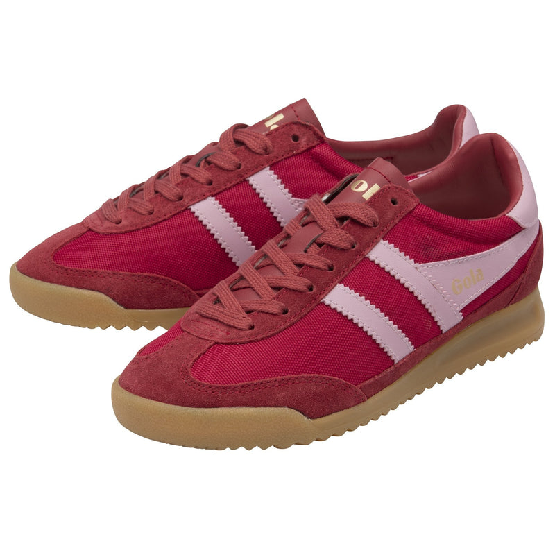 Gola Tornado Sneakers in Deep Red/ Candy