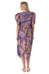 CROSBY Marley Dress in Blurred Floral Small CROSBY