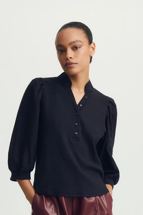 Melissa Nepton Clio Top in Black
