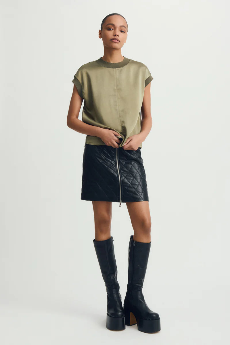 Melissa Nepton Gaylor Top in Khaki
