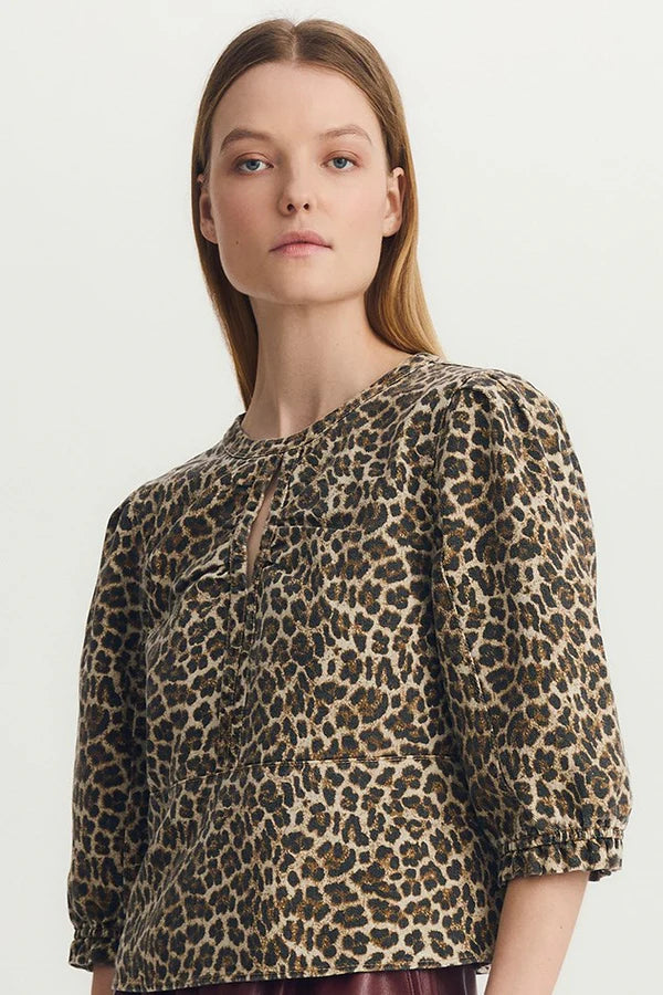 Melissa Nepton Marygold Top in Animal