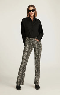 MAVI Vicky Bootcut Jeans in Smoke Snake