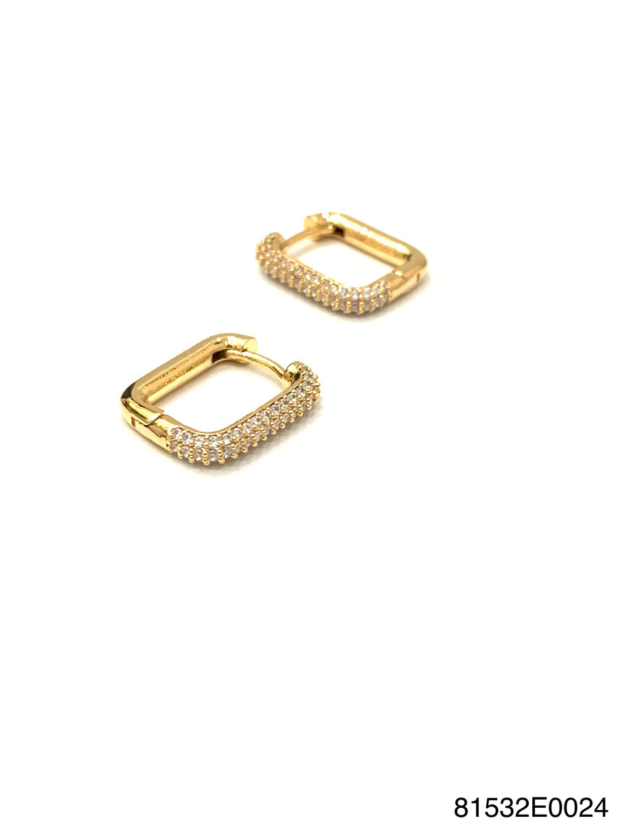 Theia Sloane geo hoop
