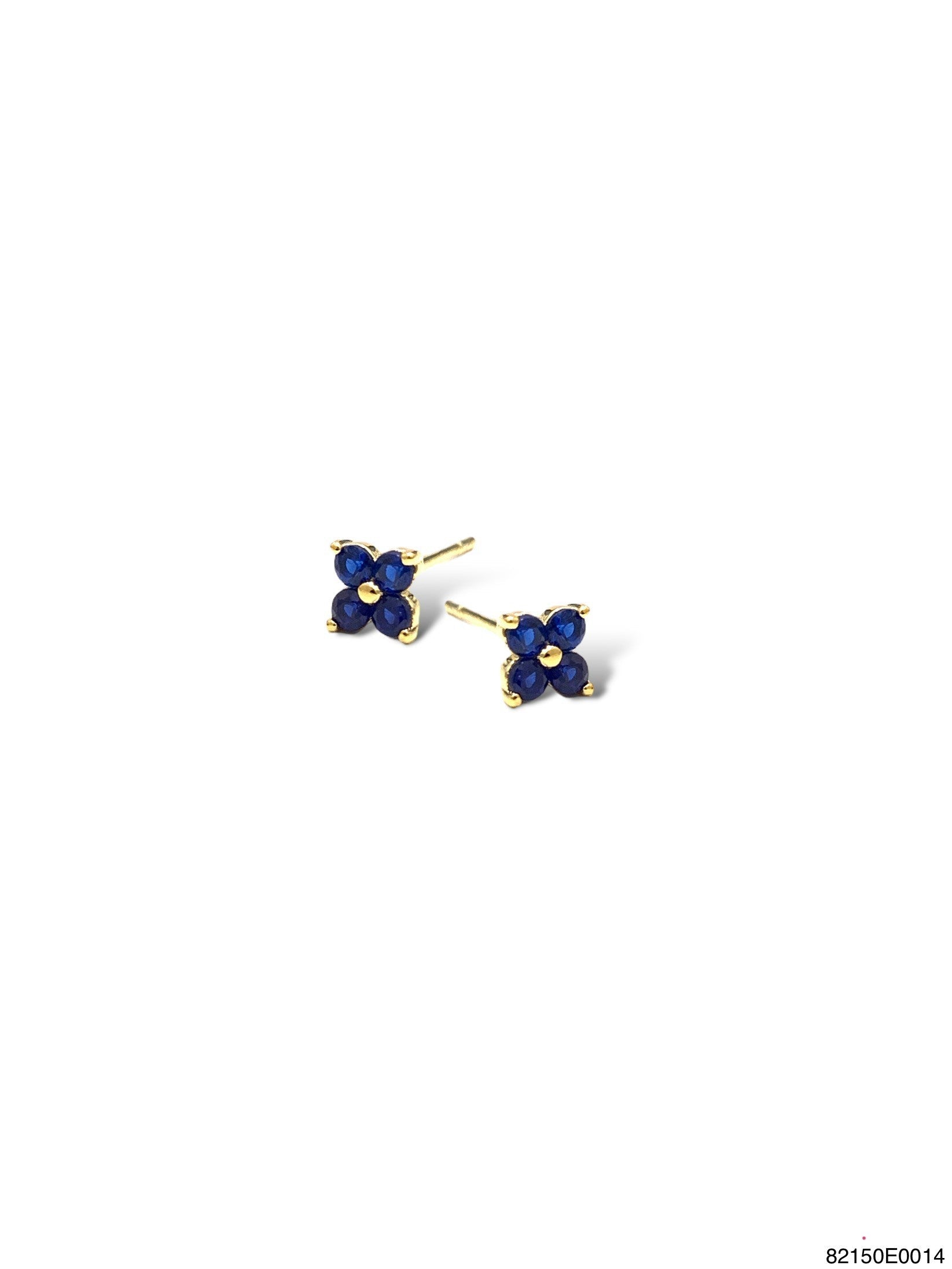 Theia Maya stud earring, G, B. Sapphire