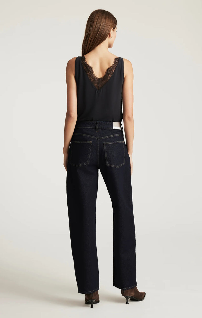 MAVI Nica Barrel Leg in Rinse Wash