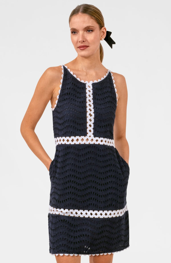 GRETCHEN SCOTT Rikki Cotton Eyelet Dress