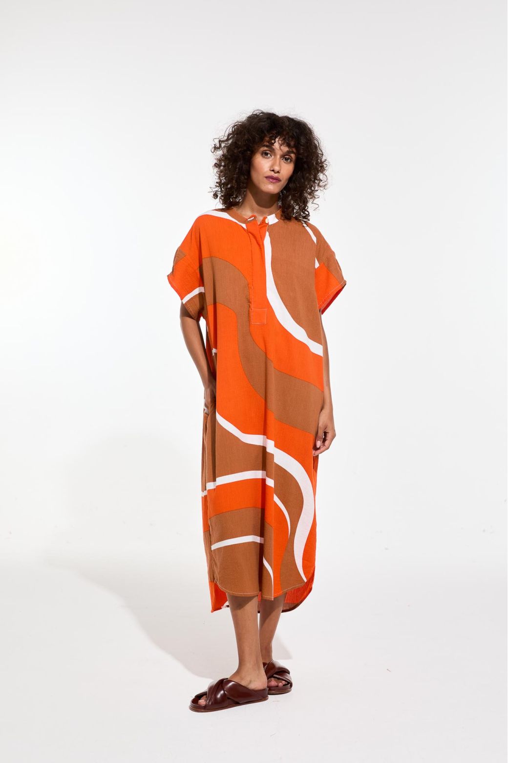 MAPOESIE Cella Dress in Orange