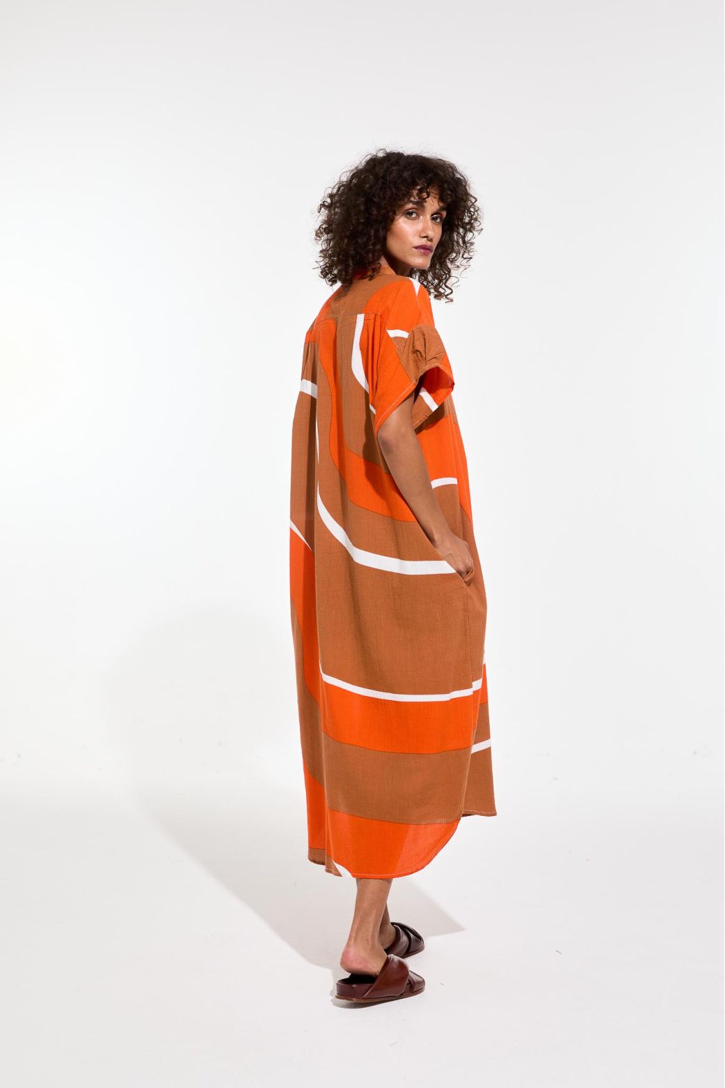 MAPOESIE Cella Dress in Orange