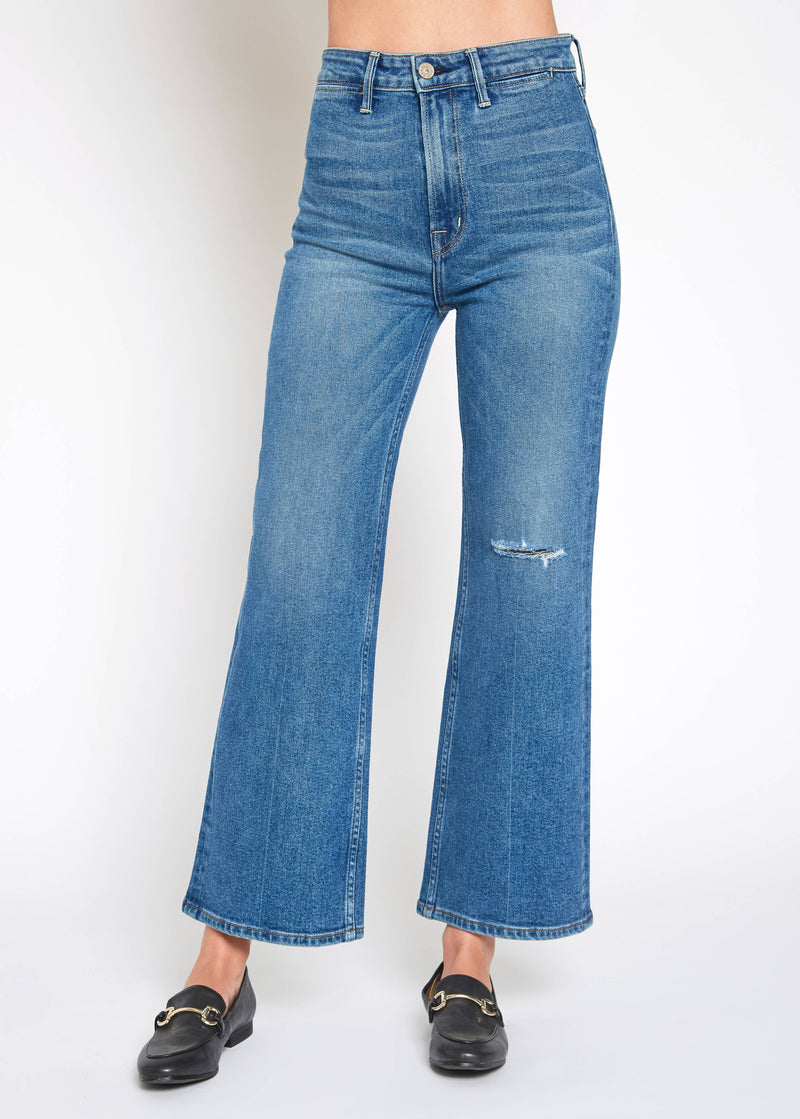 NOEND Queen High Rise Crop in Santa Rosa Noend Denim