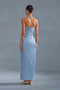 AMUR Ionea Pleated Gown