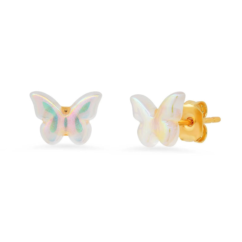 TAI Iridescent Butterfly Earrings