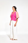 Mapoesie Lita Top in Pink OS Mapoesie