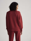 Varley Priya Longline Sweatshirt in Russett Brown Varley