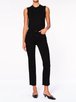 DL1961 Mara Straight Jeans in Black