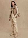 VARLEY Bextor Lightweight Down Vest in Taupe Varley