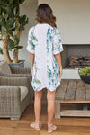 MILIO MILANO Linen Botanical Dress Milio Milano
