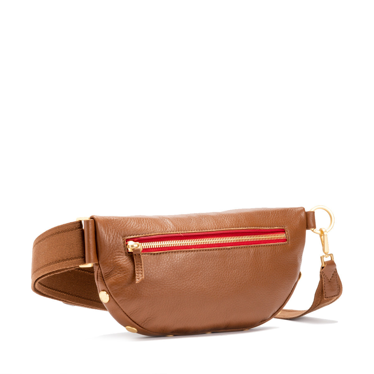 HAMMITT Charles Crossbody in Mahogany/Red