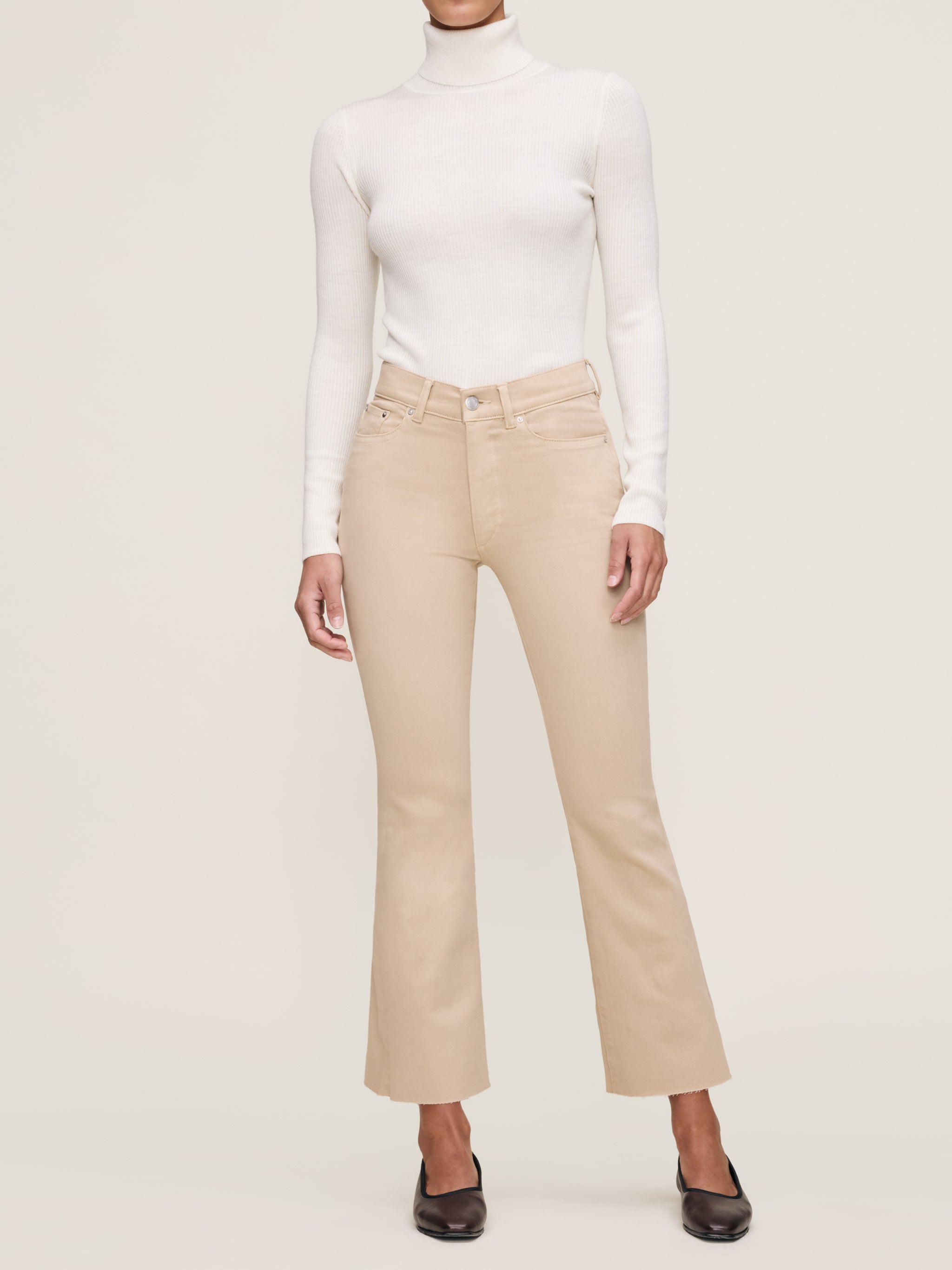 DL1961 Bridget Bootcut in Almond