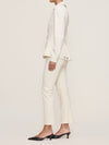 DL1961 Peplum Jacket in Ecru