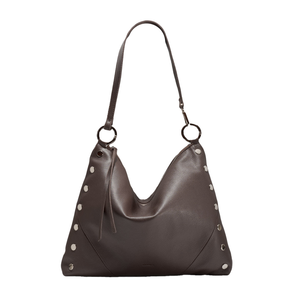 HAMMITT Kyle Lrg in Espresso Pebble/Silver