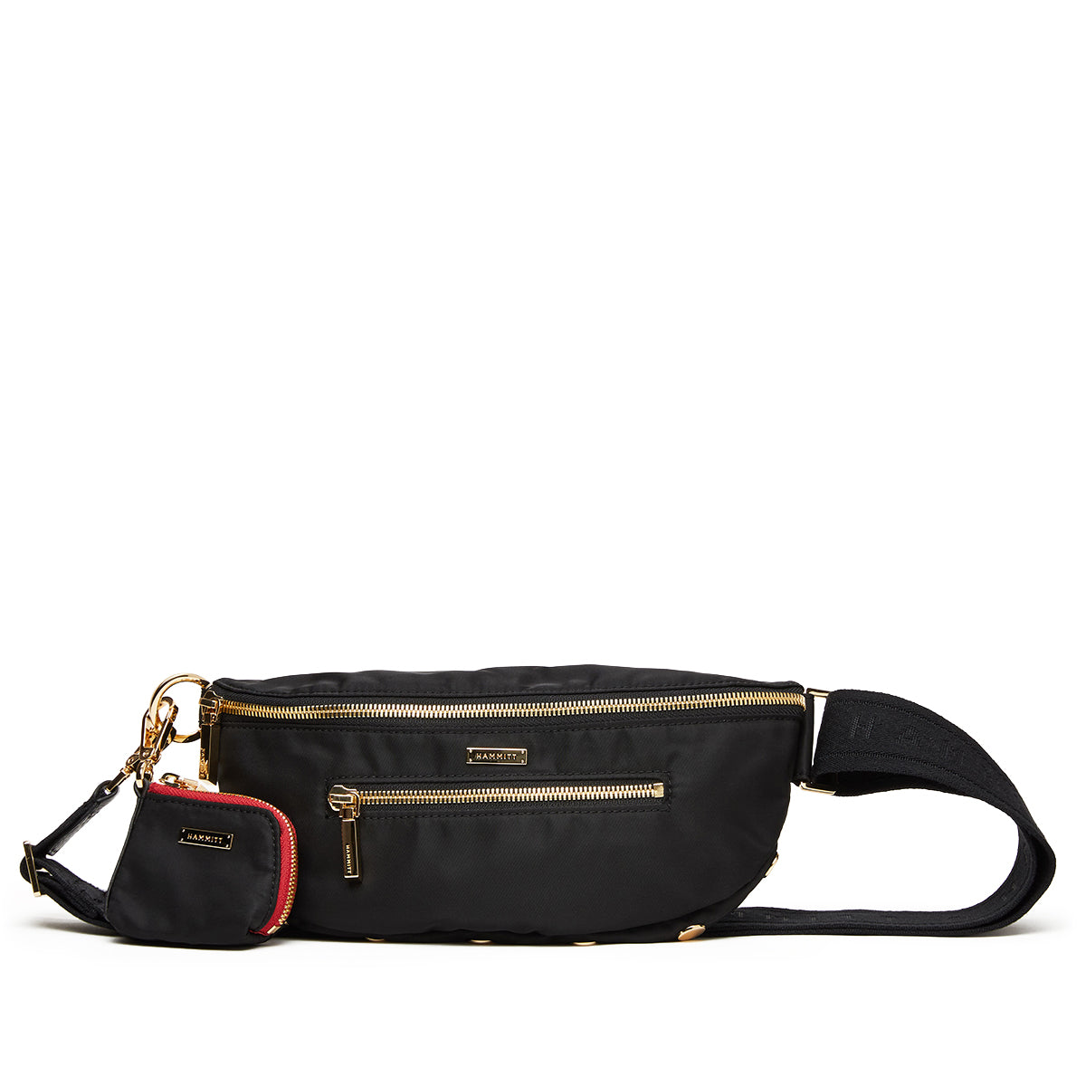 HAMMITT Charles Crossbody in Black Nylon