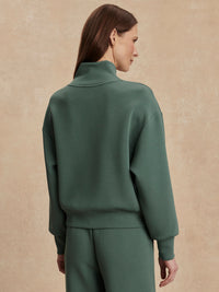 Varley Davidson Sweat in Dark Forest