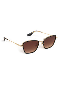 KREWE Bella 12k/Black Tea Sunglasses