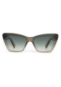 KREWE Brigette Nylon Sunglasses in Wasabi
