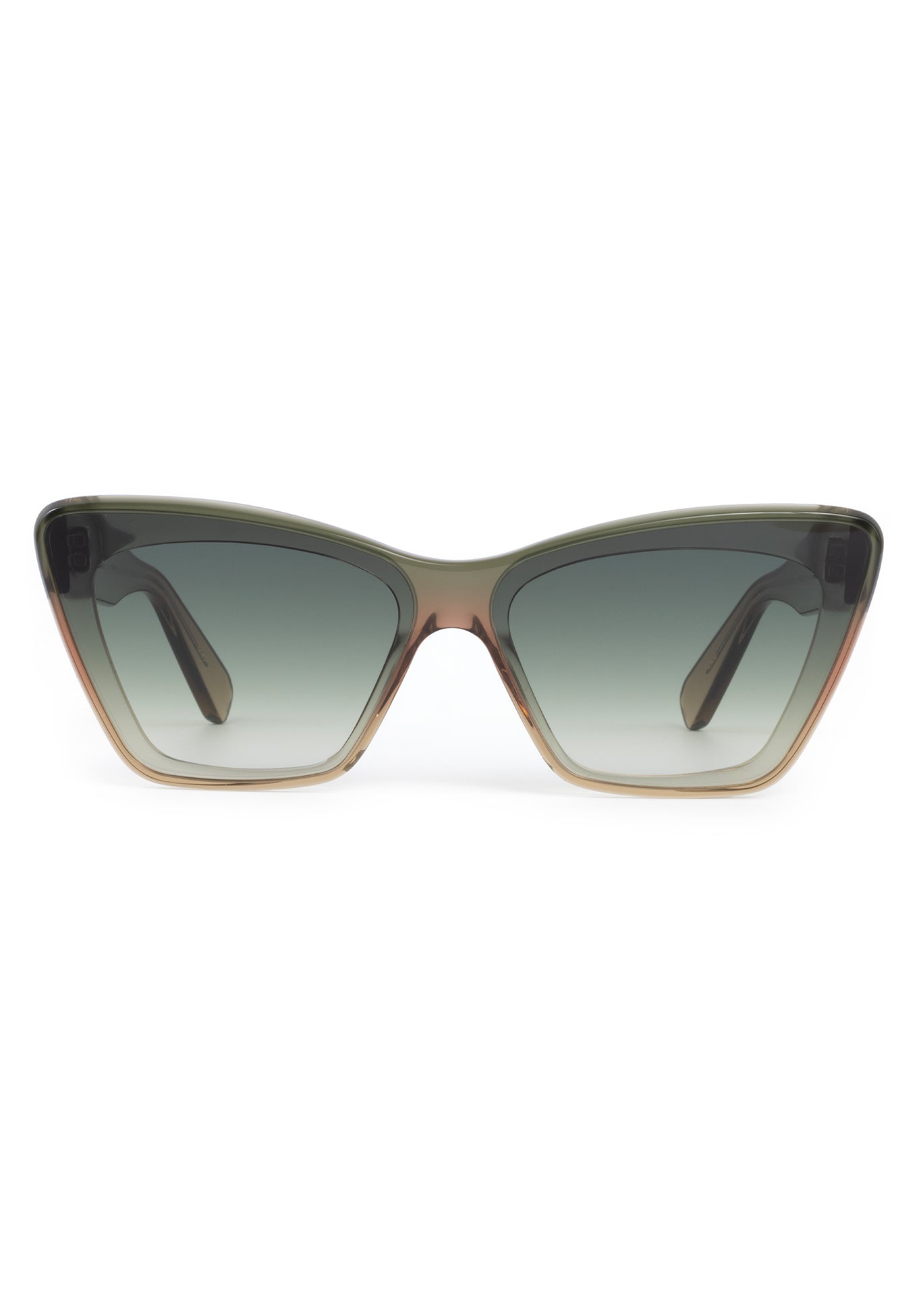 KREWE Brigette Nylon Sunglasses in Wasabi